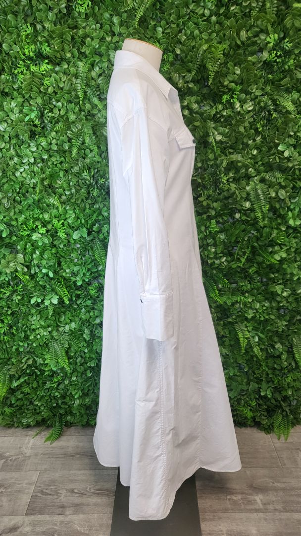 Witchery White Shirt Dress (10)