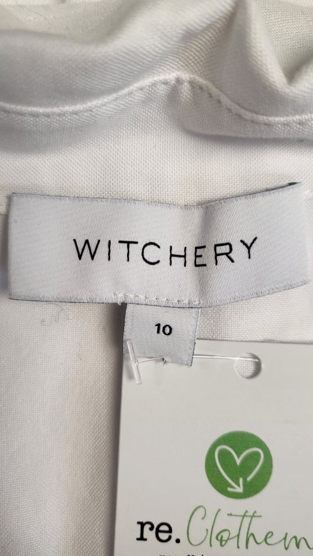 Witchery White Shirt Dress (10)