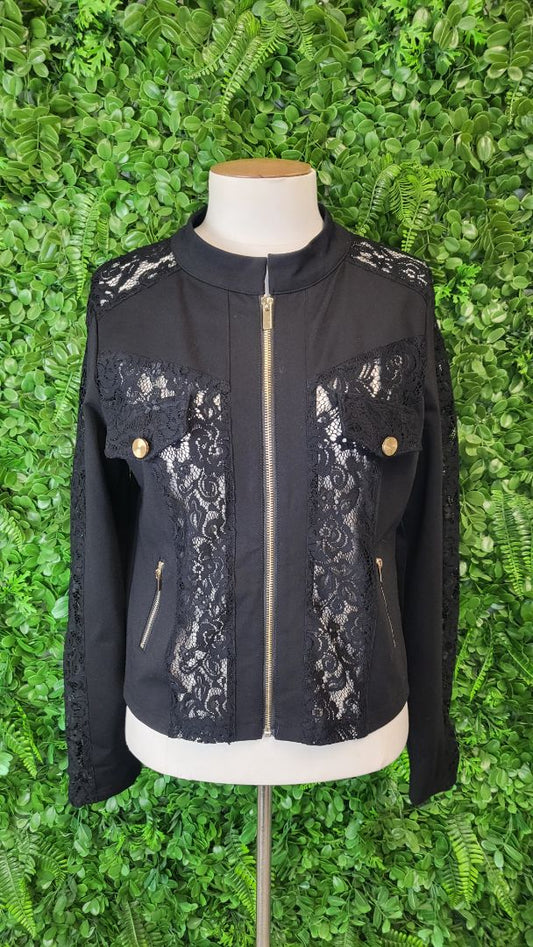 Zoe Black Lace Jacket (10)
