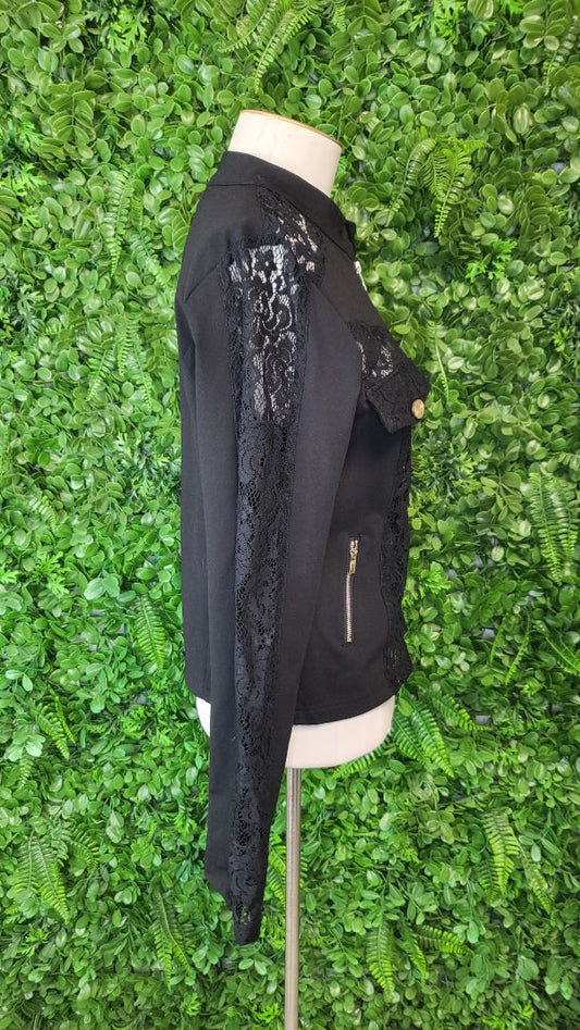 Zoe Black Lace Jacket (10)
