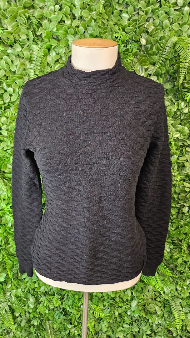 Boom Shankar Black Textured Knit (10)