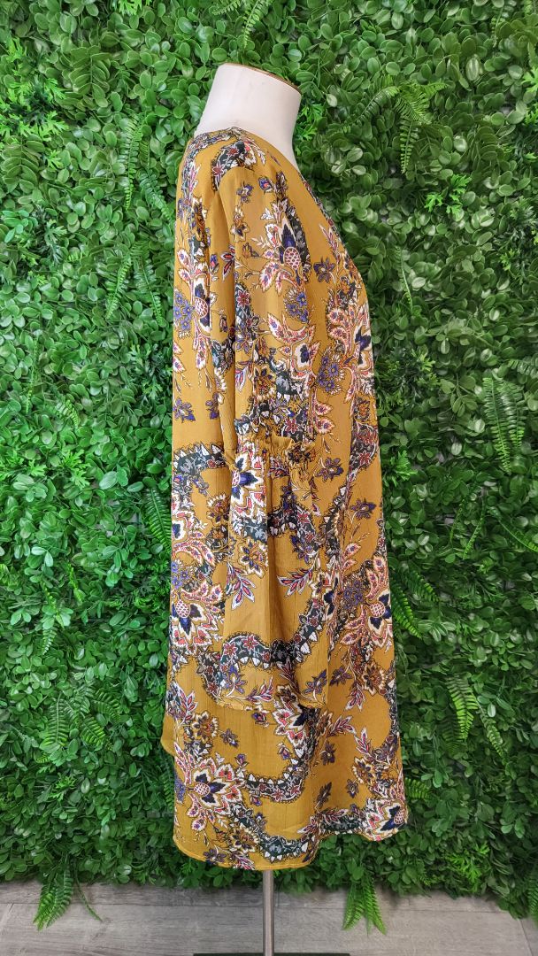 Augustine Mustard Shift Dress (12)