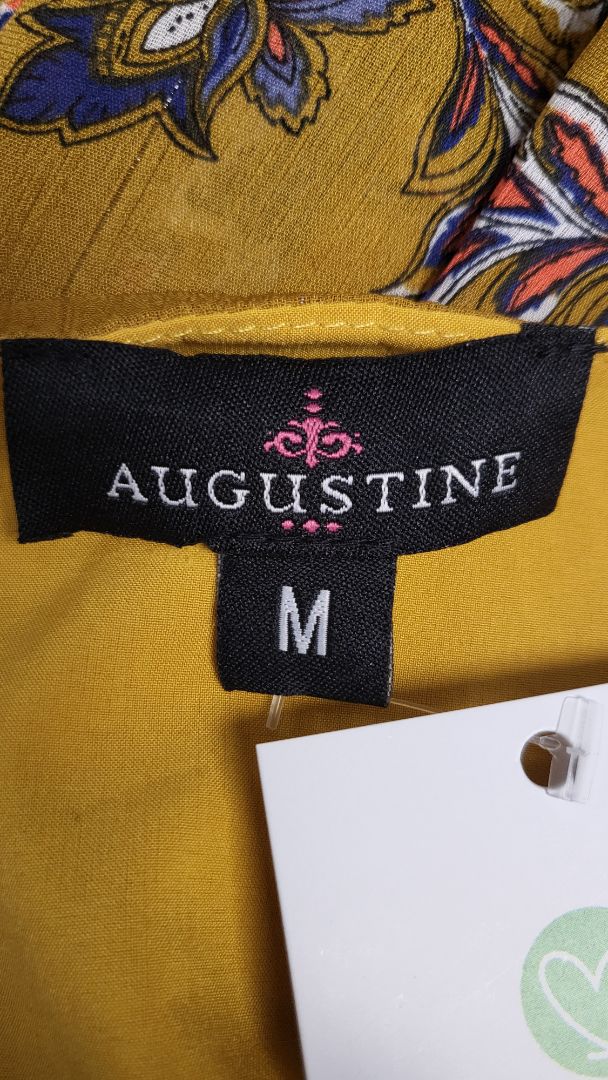 Augustine Mustard Shift Dress (12)