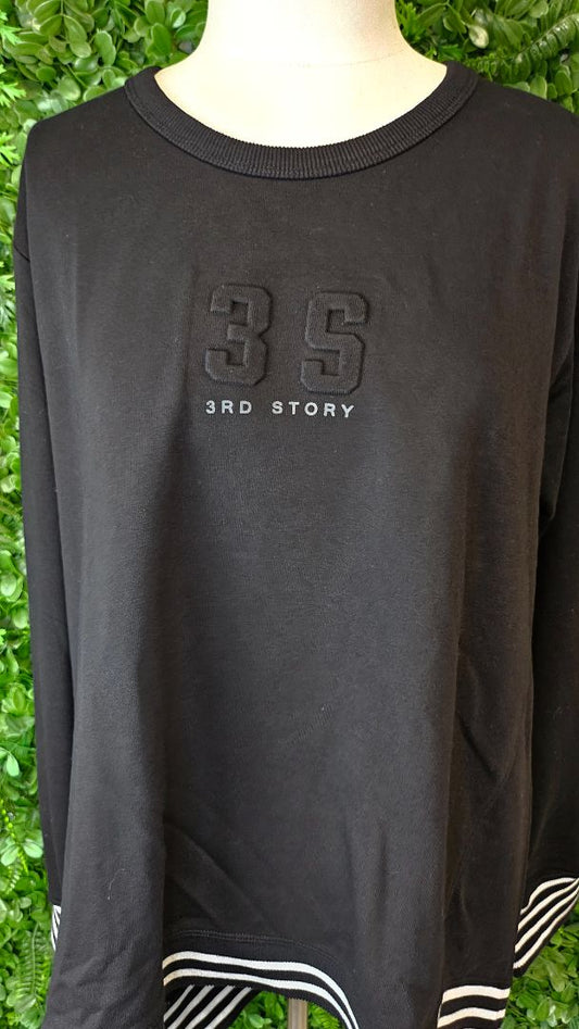 3rd Story Black Sweat BNWT (12)