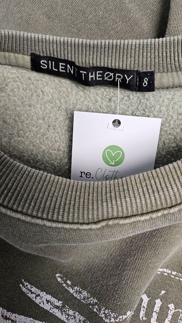 Silent Theory Vintage Green Sweat (8)