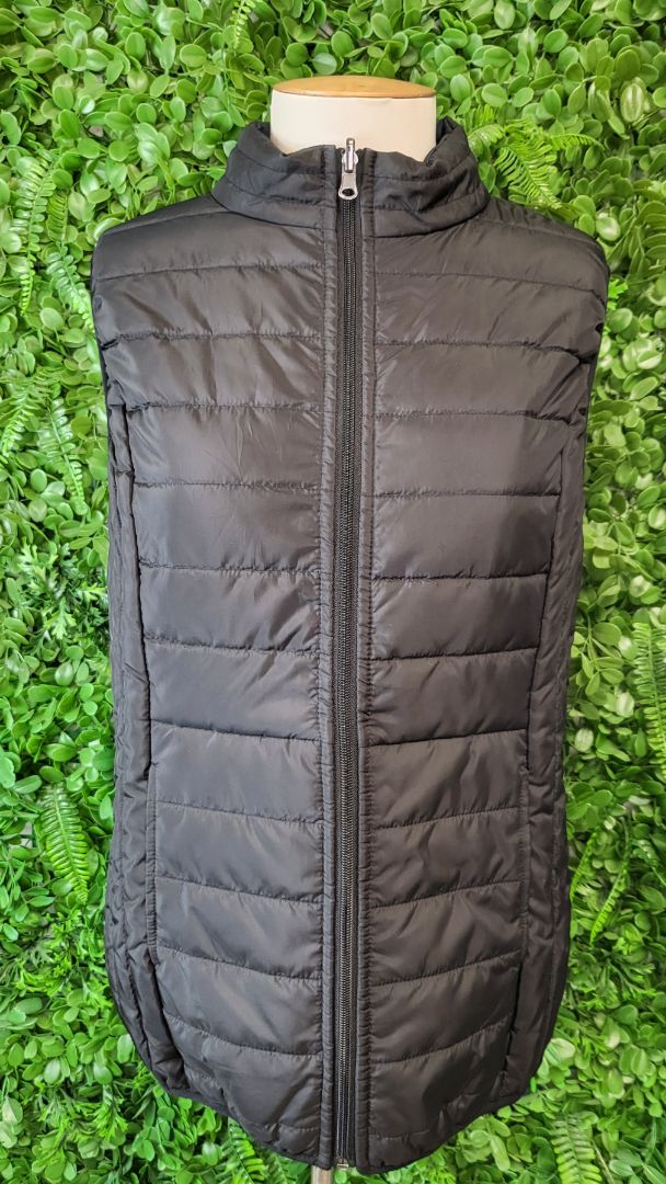 Exhibit A Navy or Black Reversible Vest (10-12)
