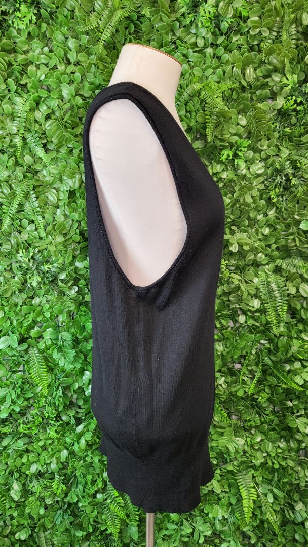 Storm Black V-Neck Vest (10)