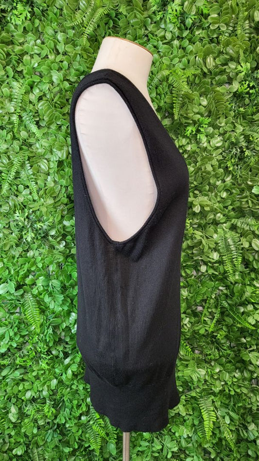 Storm Black V-Neck Vest (10)