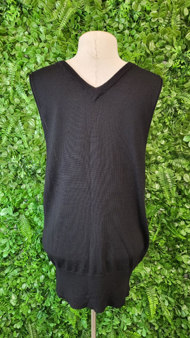 Storm Black V-Neck Vest (10)