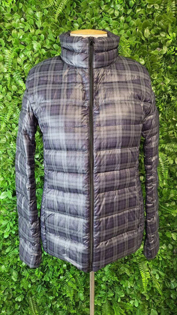 Uniqlo Tartan Ultra Light Puffer (8-10)