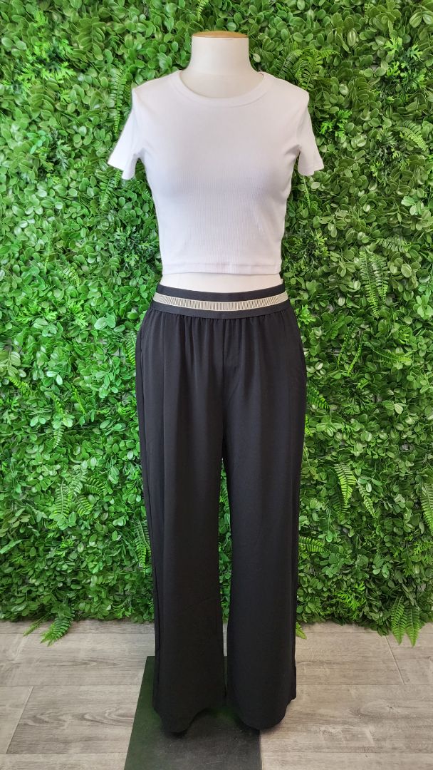 La Rosela Black Wide Leg Pant (16)