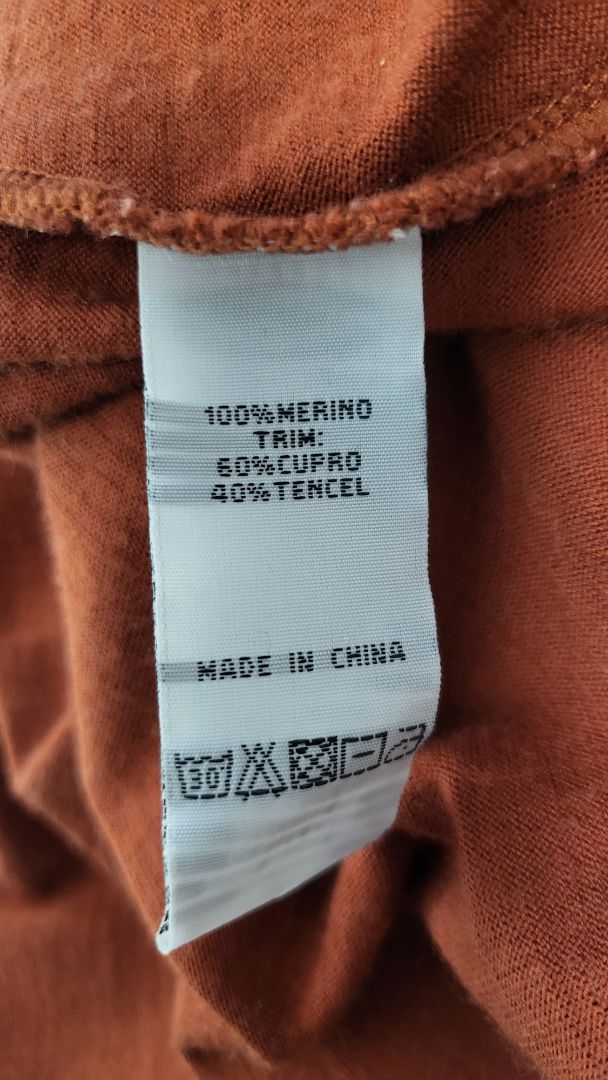 Foil Rust Longline Merino (12-14)