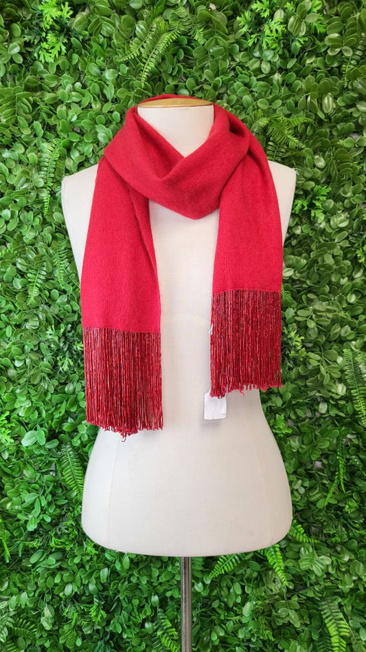 Bajra Red Wool Scarf