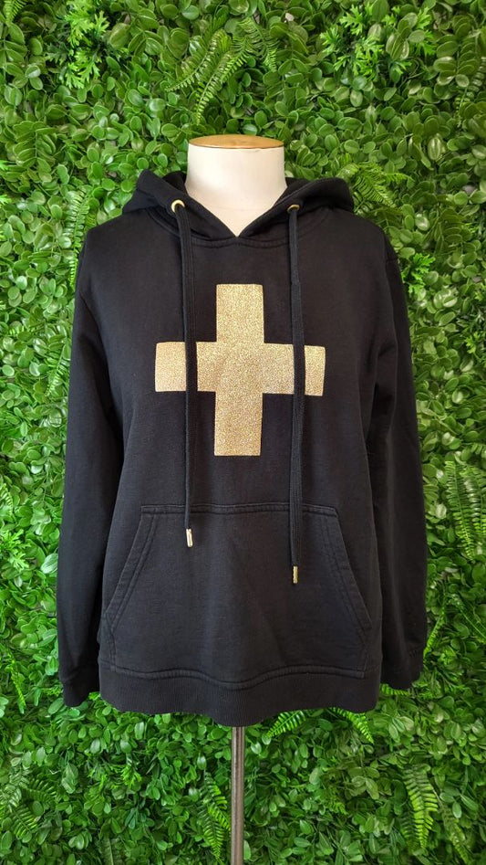 Stella + Gemma Black Hoodie (8-10)