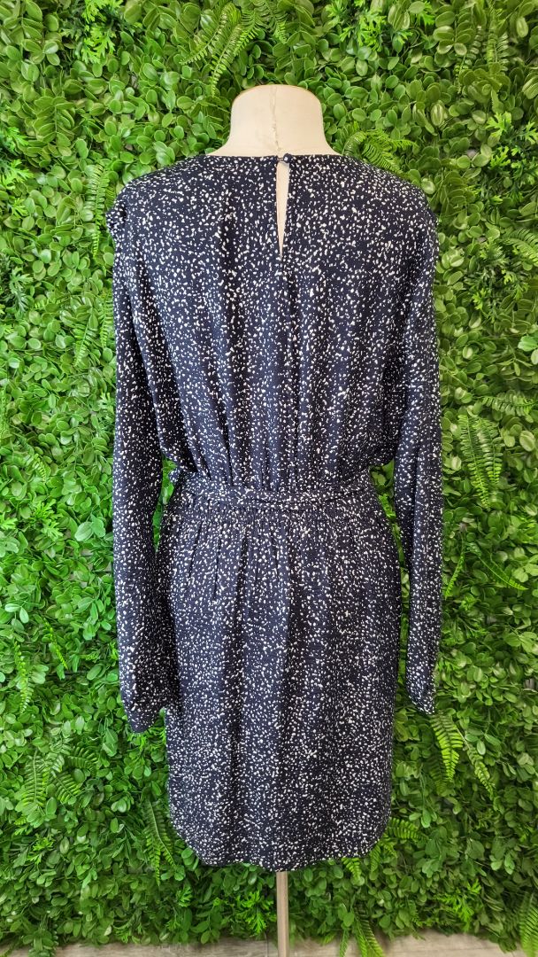 Decjuba Navy Long Sleeve Dress (12)