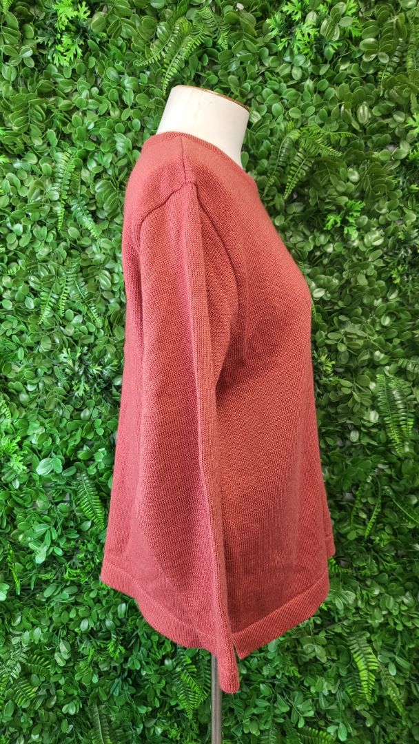 Quality Knitwear Terracotta Woollen Knit (14)