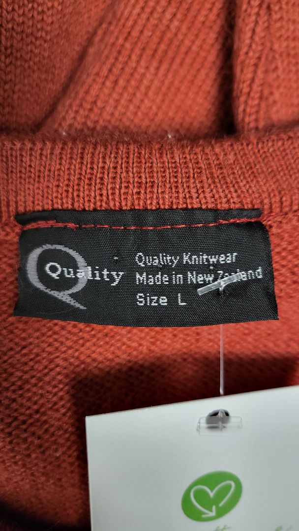 Quality Knitwear Terracotta Woollen Knit (14)