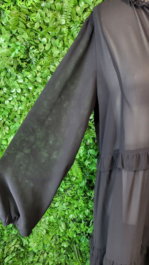 Lemon Tree Black Maxi Dress (12)