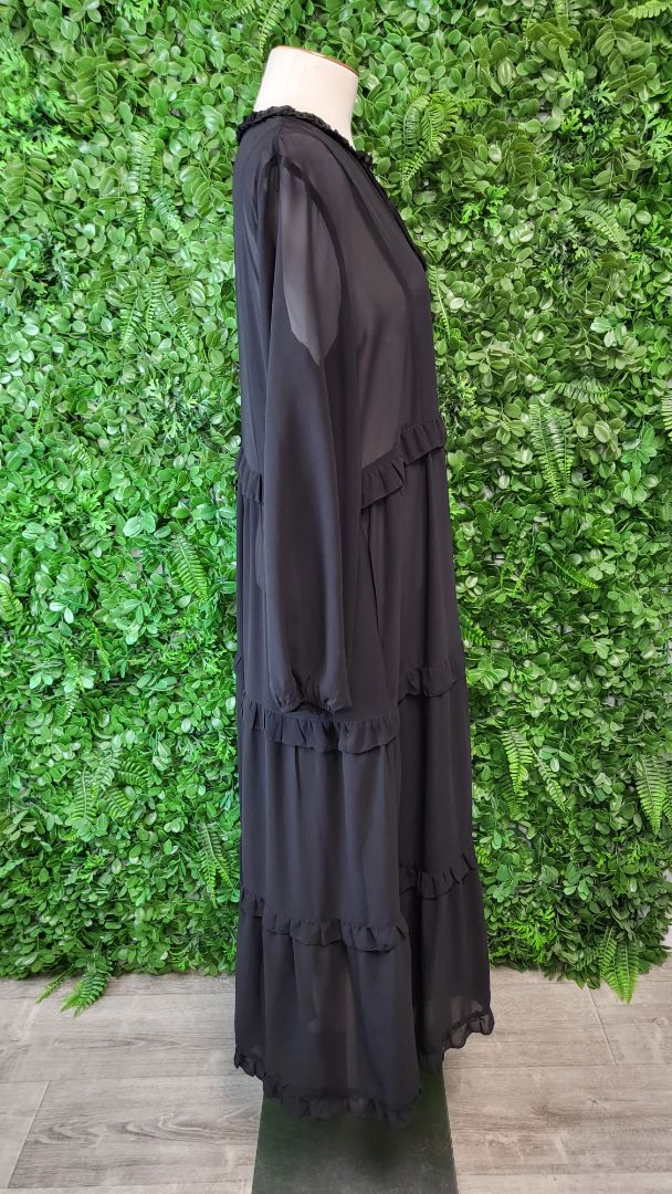 Lemon Tree Black Maxi Dress (12)