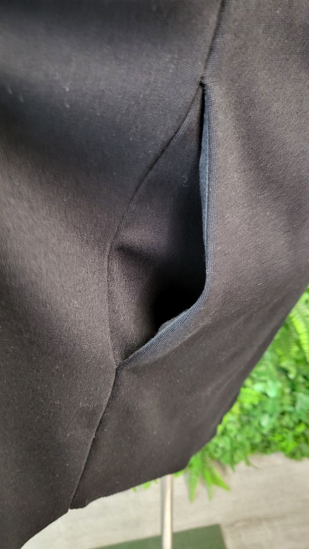 Saba Black Draped Open Jacket (12)