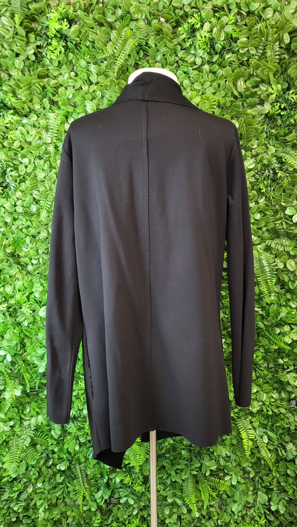 Saba Black Draped Open Jacket (12)