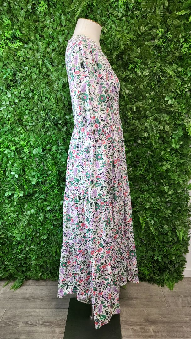 Foil Floral Maxi Dress (8)