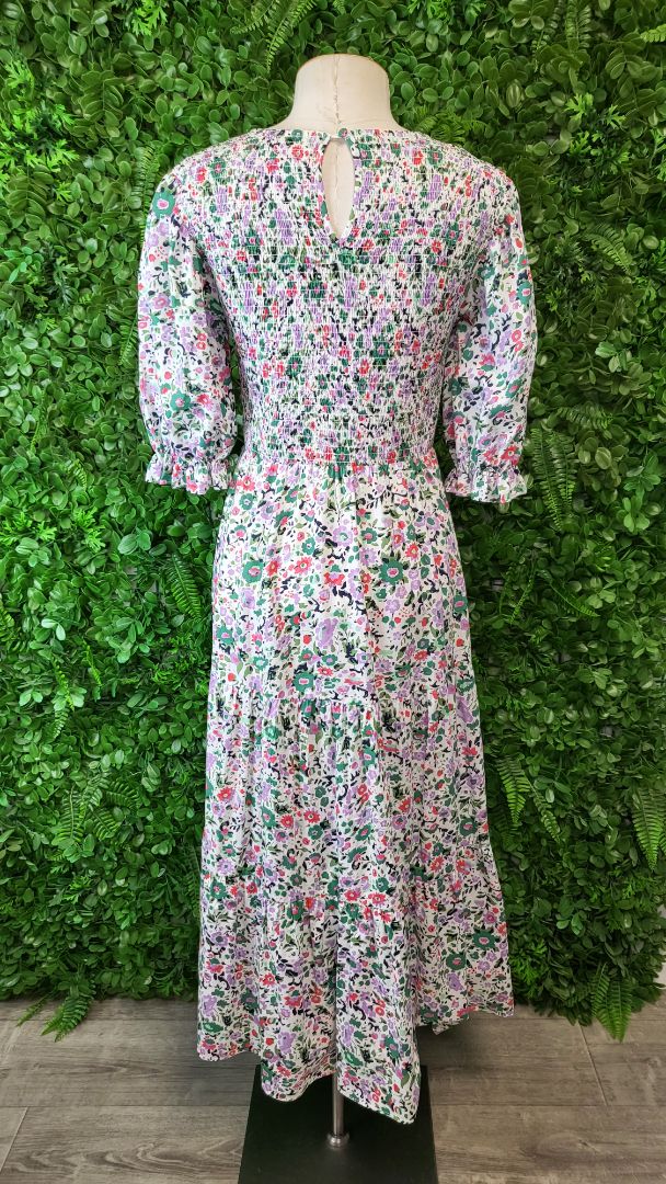 Foil Floral Maxi Dress (8)