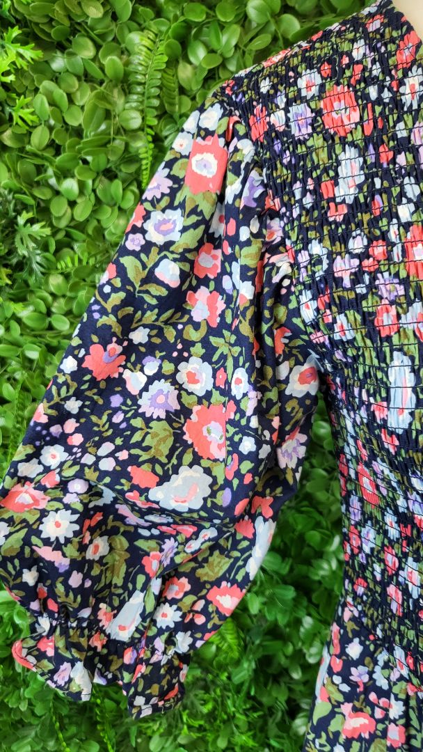 Foil Multi Floral Dress (8)