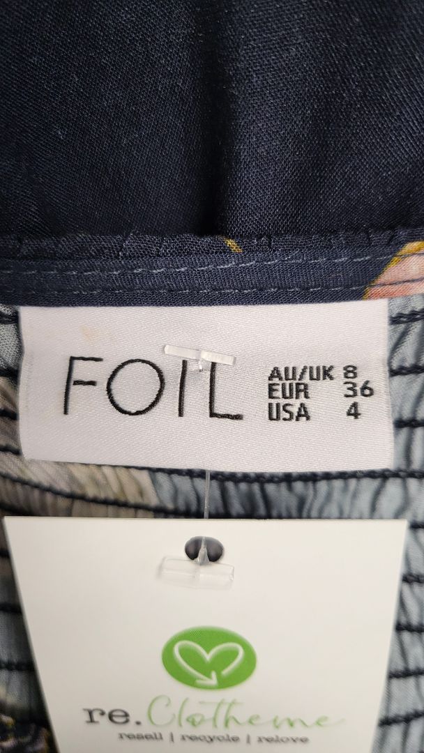 Foil Navy Maxi Dress (8)