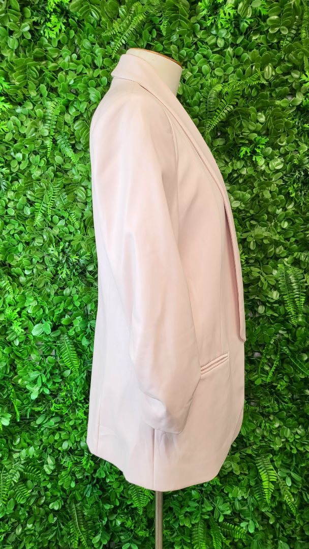 Portmans Blush PU Blazer NEW (12)