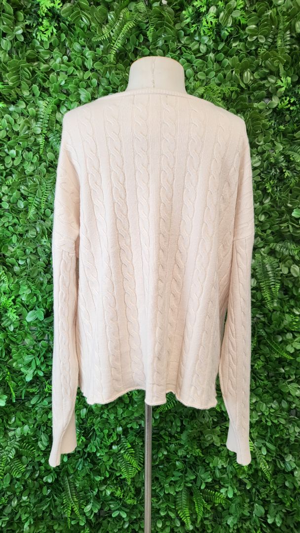 Eb & Ive Cream Cable Knit (12-14)