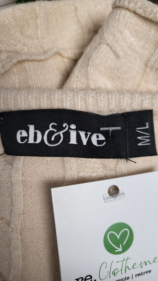 Eb & Ive Cream Cable Knit (12-14)