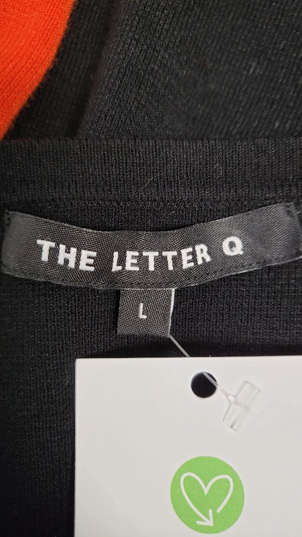 The Letter Q Black Crew Neck Knit (10)