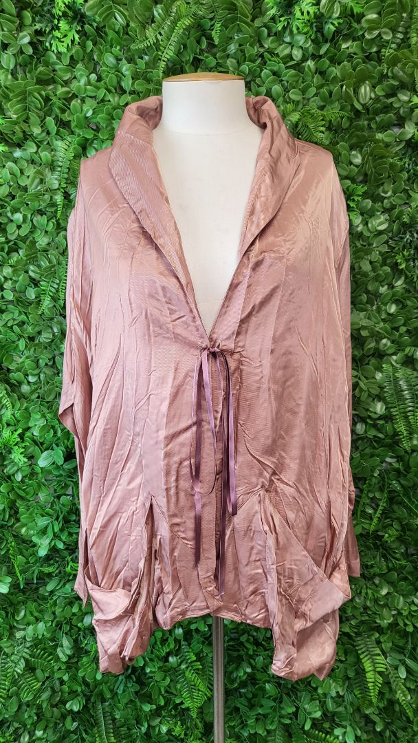 Peppers Coral Crushed Sateen Jacket (16)