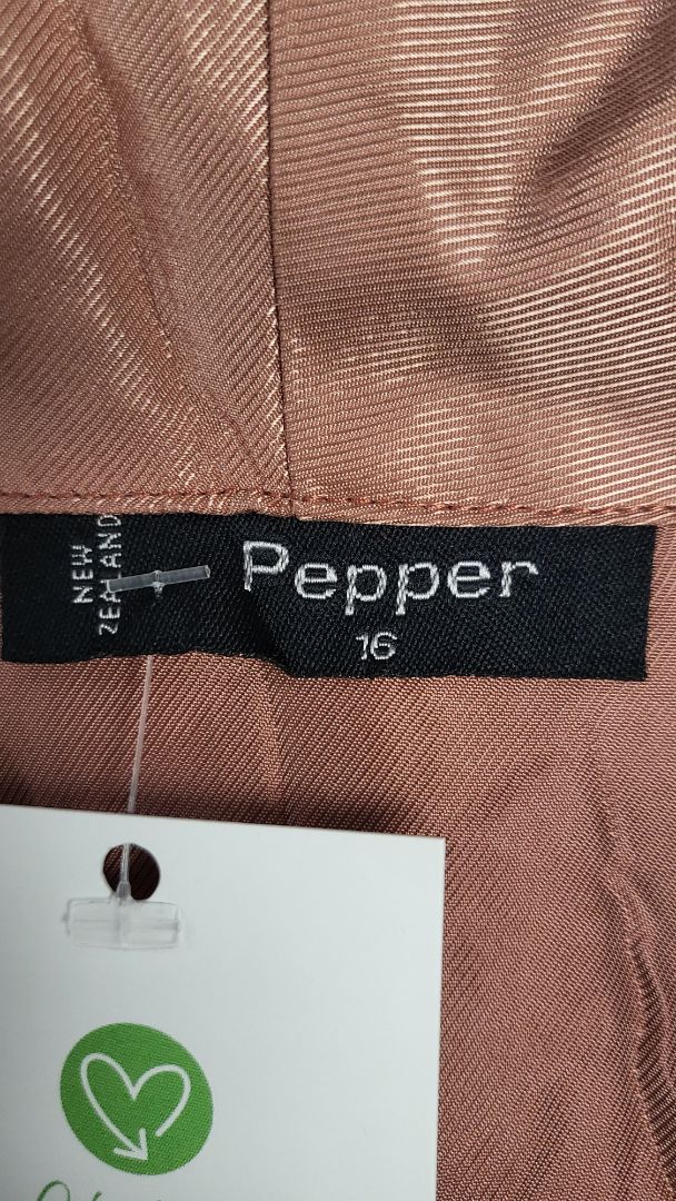 Peppers Coral Crushed Sateen Jacket (16)