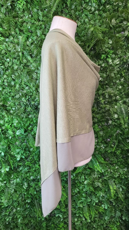 Unknown Green Poncho (osfm)