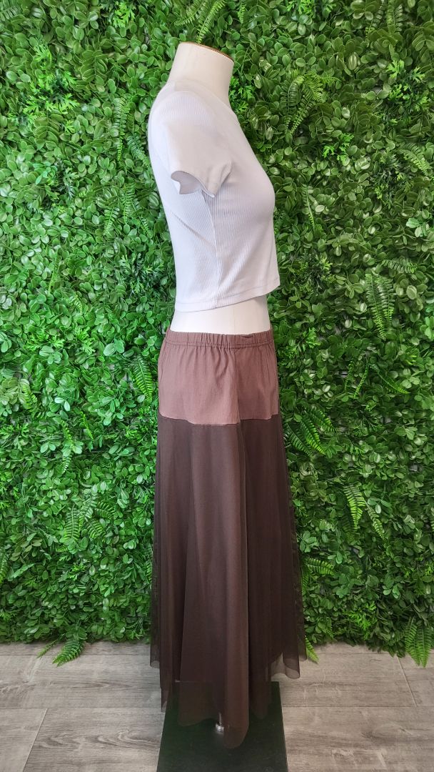 K&K Brown Tulle Skirt (14)