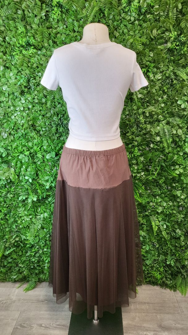 K&K Brown Tulle Skirt (14)