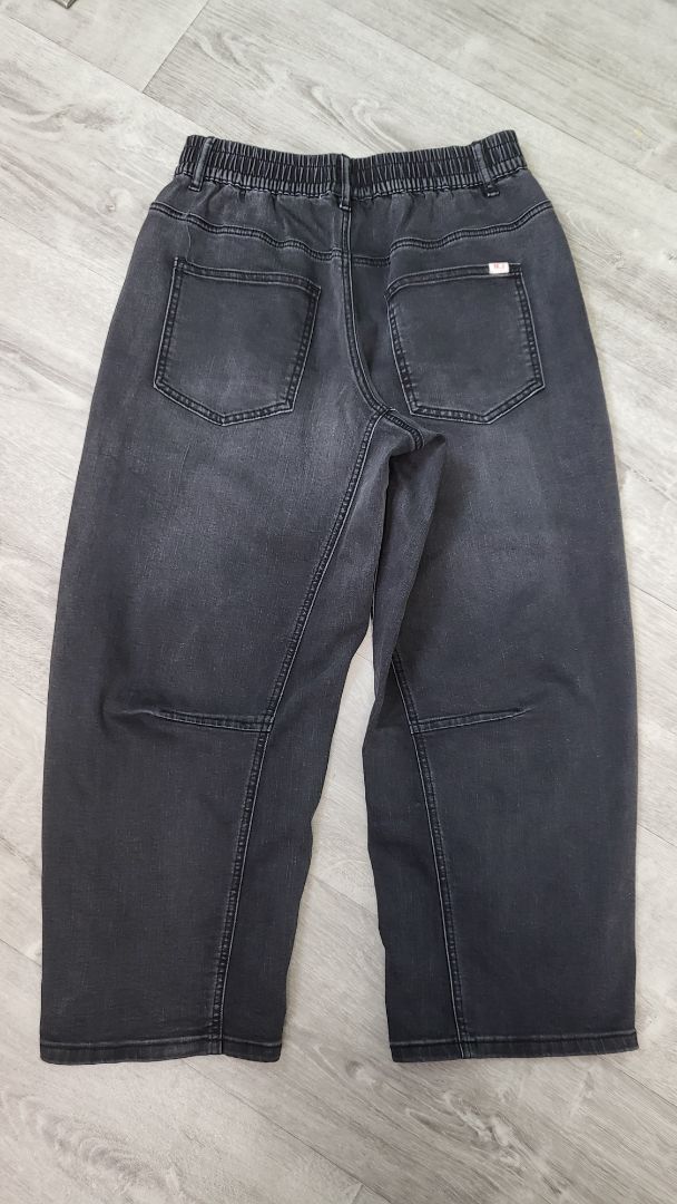 Monaco Black Barrow Leg Jean (12)