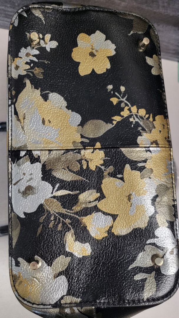 Jack French Black Floral Tote BNWT (38cmx26x17cm)