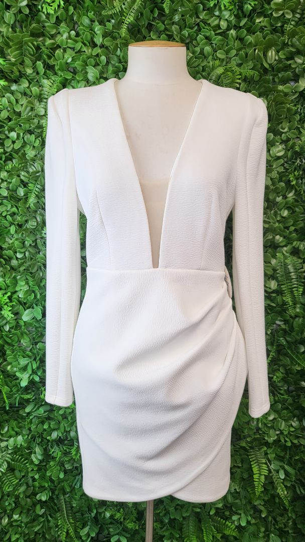 Sheike White Hearts On Fire Dress BNWT (10)