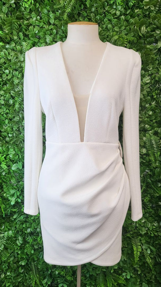 Sheike White Hearts On Fire Dress BNWT (10)