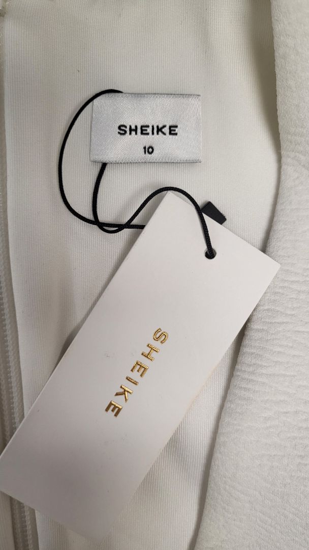 Sheike White Hearts On Fire Dress BNWT (10)