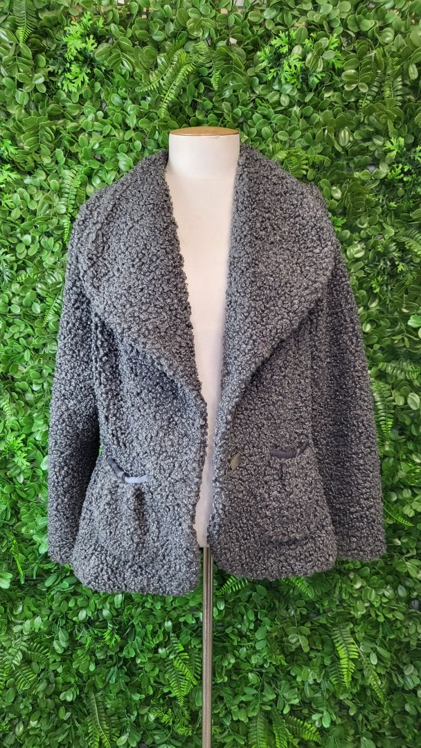 Annah Stretton Grey Boucle Jacket (14)