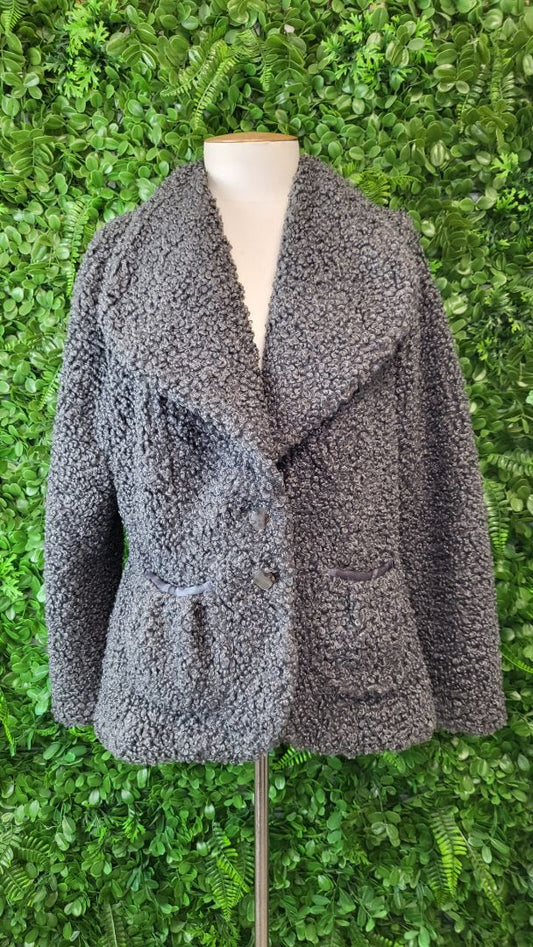 Annah Stretton Grey Boucle Jacket (14)