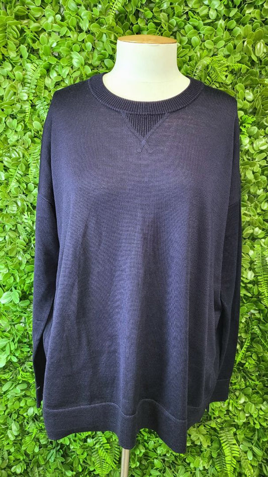 Icebreaker Midnight Wool Blend Knit (16-18)