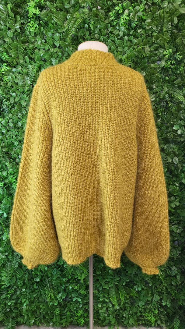 Marle Mustard/Gold Chunky Knit (14)