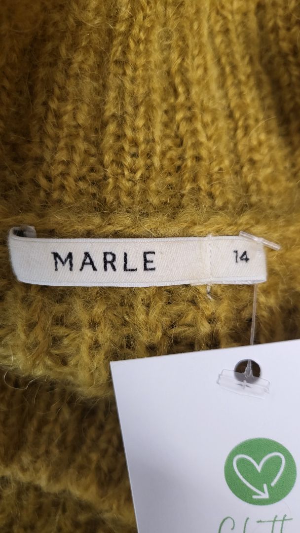 Marle Mustard/Gold Chunky Knit (14)