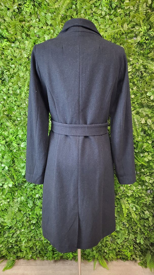 Max Petrol Blue Wool Blend Coat (10)