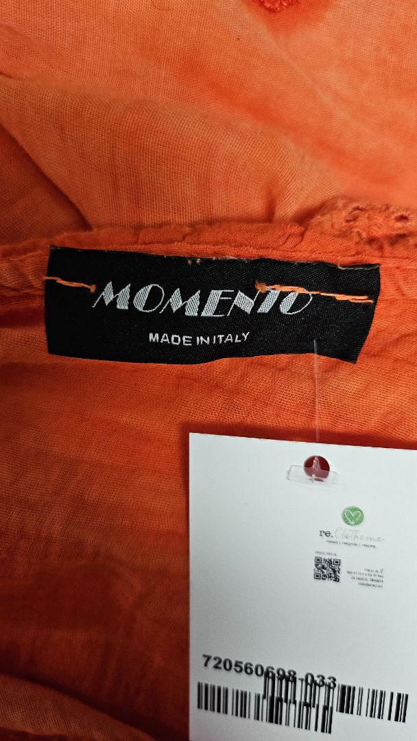Momento Orange Long Sleeve Blouse (12)